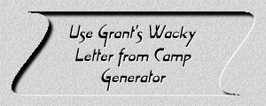 Grant's Wacky Letter from Camp Generator!
